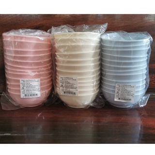 ถ้วยน้ำจิ้มมินิ ถ้วยน้ำจิ้มพลาสติก 3นิ้ว No.666 Freshware (12ใบ)