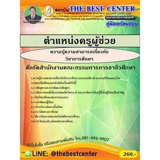 สอบครูผู้ช่วย ความรู้ความสามารถเกี่ยวกับวิชาการศึกษา สอศ. ออกใหม่ปี 2563