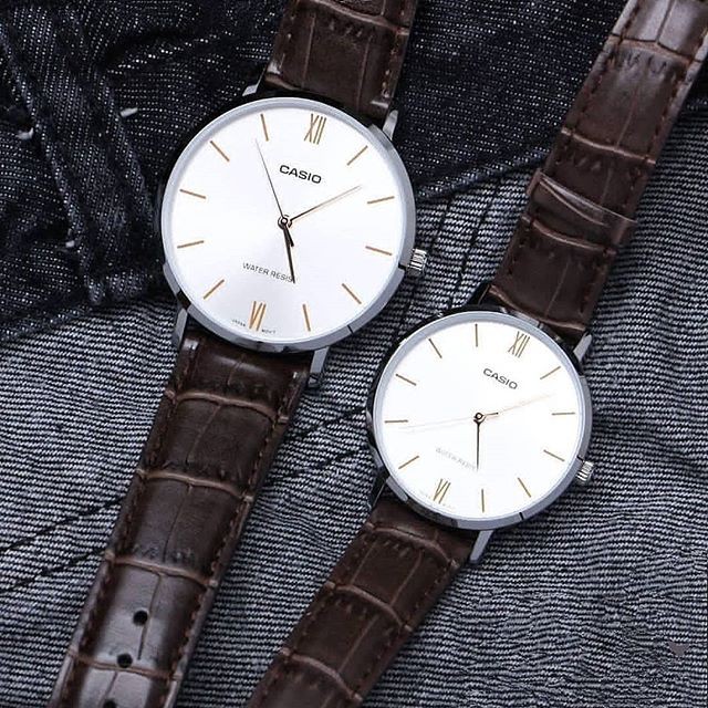 ของแท้ นาฬิกาข้อมือ Casio ผู้ชาย รุ่น MTP-VT01 สายหนัง