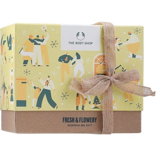 ส่งต่อ เซ็ตของขวัญ ปีใหม่ The Body Shop Fresh &amp; Flowery Moringa Essentials Gift