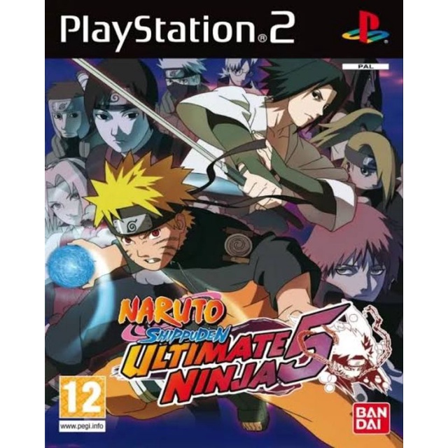 แผ่นเกมส์Ps2 - Naruto Ultimate ninja5 เกมนารูโตะ แผ่นคุณภาพ ส่งไว เก็บปลายทางได้✅✅