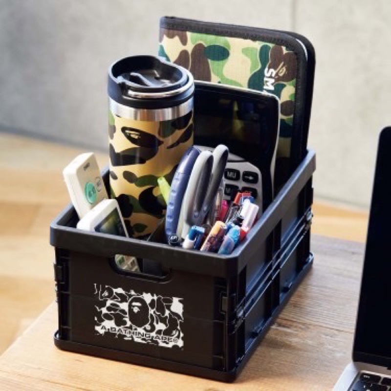 Bape japan x Smart magazine 🇯🇵 folding container box ✅ใหม่ในซีล พร้อมส่ง