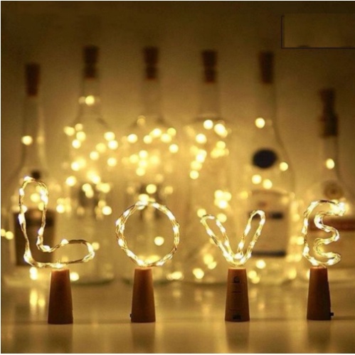 ​ไฟตกแต่งในขวด ไฟประดับ​LED จุกไม้ก๊อกไฟ 20 LED สำหรับแต่งห้อง งานปาร์ตี้ คริสต์มาส แต่งสวน - รูปที่ 3