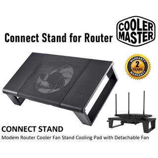 ⚡️พัดลมระบายความร้อนเร้าเตอร์⚡️ Cooler Master Connect Stand for Router Cooling Pad