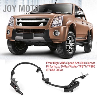 Joy Moto 897387989 เซ็นเซอร์ความเร็วหน้าขวา Abs กันลื่นสําหรับ Isuzu D-Max/Rodeo Tfs77/Tfs86/Tfs85 2003+