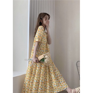 [𝗣𝗥𝗘-𝗢𝗥𝗗𝗘𝗥] (มี 2 สี)🌼 Daisy dress เดรสลายดอกไม้สวยน่ารัก