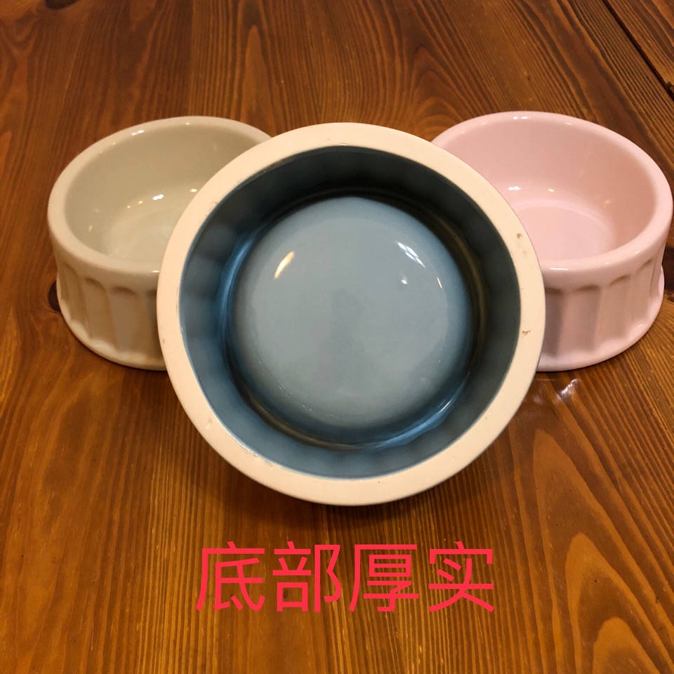 Bowls & Feeders Pet Accessories Ceramic kitten big cat dog Chinese dog