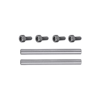 สปินเดิ้ล+น็อต สำหรับเฮลิคอปเตอร์บังคับวิทยุ OMPHOBBY M1 Feathering shaft set(OSHM1002)  จำนวน 1 ชุด (2 ชิ้น)