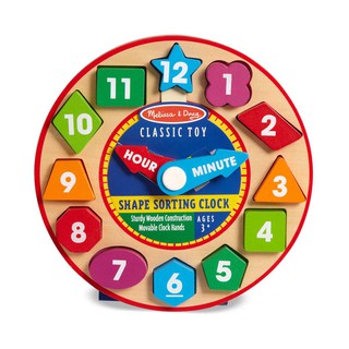 Melissa &amp; Doug - Shape Sorting Clocks