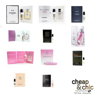 ใส่โค้ด CHEA325 ลด 15% เมื่อช้อปครบ 250 บาท ลดสูงสุด 80 บาท น้ำหอม ขนาดพกพา ขนาด 2ML [เทียบแบรนด์]