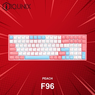 คีย์บอร์ด IQUNIX F96 Peach (ภาษาอังกฤษ) ประกันศูนย์ 1 ปี