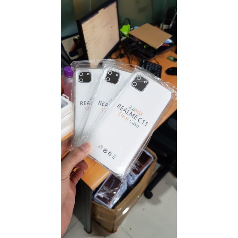 SOFT CASE BENING TEBAL 2.0MM REALME C20/ C11 2021/REALME 6/C11 2020/C2/A1K/5 PRO/5/7/C12/C1/A3S/6PRO