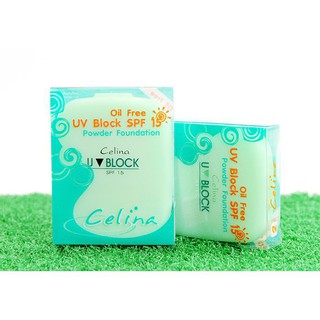 แป้งเซลิน่า Celina [รีฟิว] UV Block Oil Free Powder Foundation : เซลิน่า แป้งพริตตี้ แป้งพัฟ