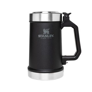 STANLEY แก้วเบียร์เก็บความเย็น/มีฝาปิด รุ่น CLASSIC BOTTLE OPENER BEER STEIN | 24 OZ MATTE BLACK