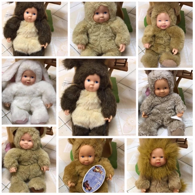 ตุ๊กตา Anne Geddes เด็กน้อยในชุดสัตว์ต่างๆ
