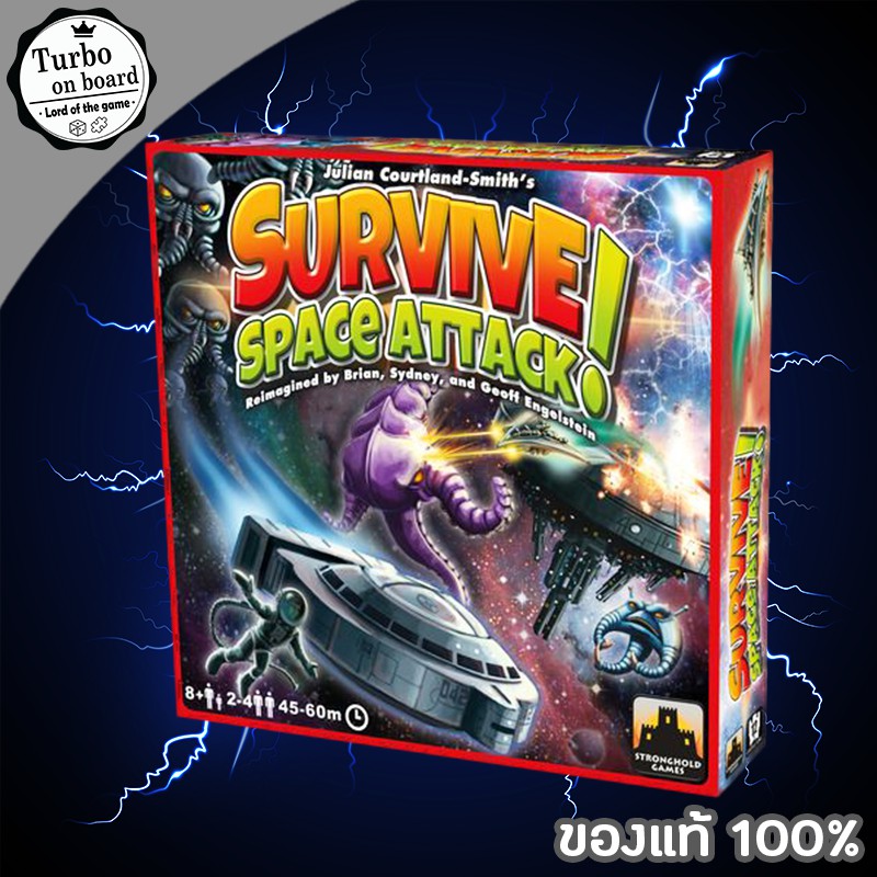 (ของแท้) Survive Space Attack บอร์ดเกม