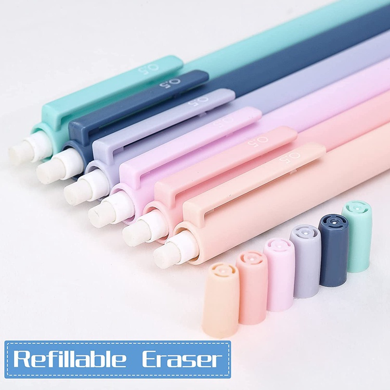 60 Mechanical Pencils Bulk 0.5Mm Cute Colored Mechanical Pencil Set Art
