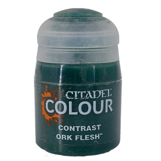 Citadel : CONTRAST : ORK FLESH สีอะคริลิคสำหรับทาโมเดล