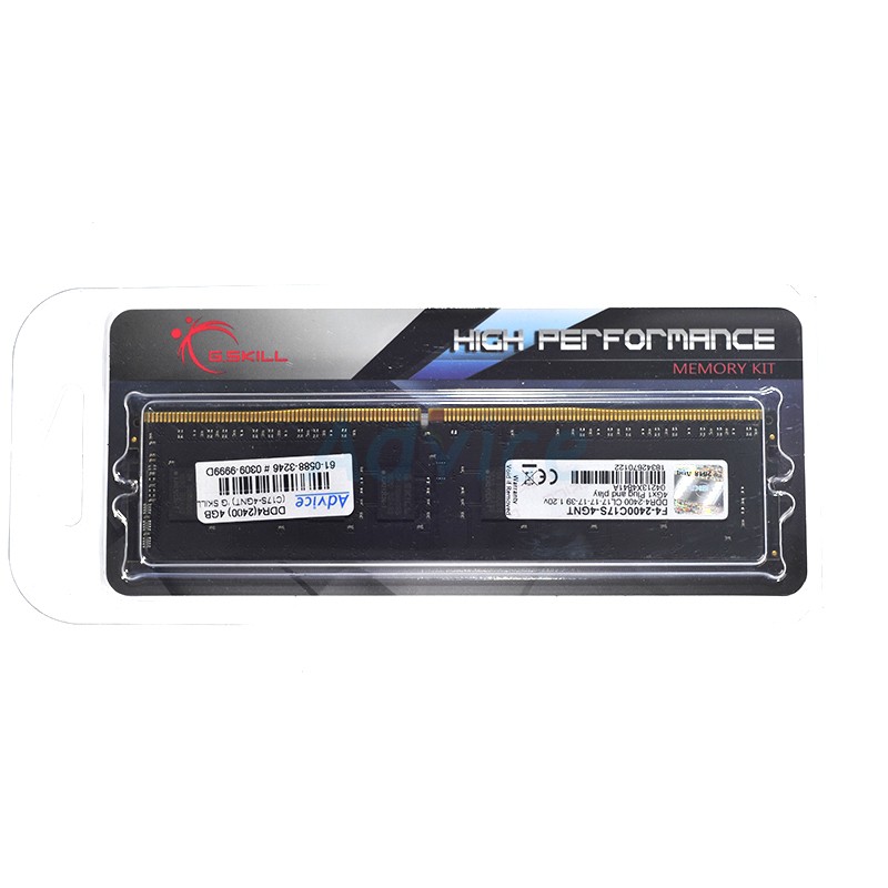 RAM DDR4(2400) 4GB G.SKILL (C17S-4GNT)