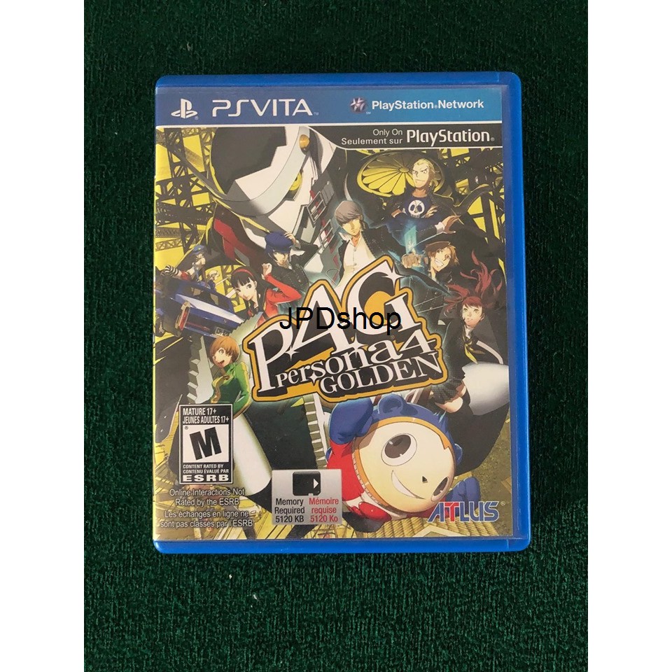 แผ่นแท้ PS VITA Persona 4 The Golden