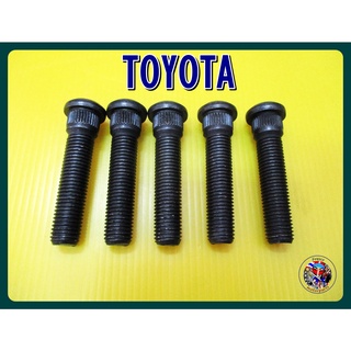 แกนสกรูล้อ , น็อตล้อยาวพิเศษ    5 ตัว     - TOYOTA  Wheel Screw Axel