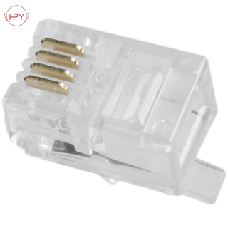 4P4C connecteurs RJ9-Adaptateur pour telephone