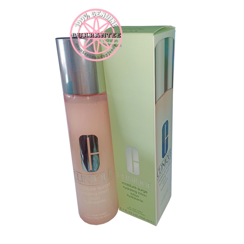CLINIQUE Moisture Surge Hydrating Lotion FULL SIZE Shopee Thailand