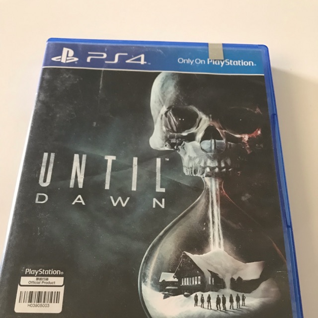 แผ่นเกมส์ PS4 มือสอง (untill dawn)