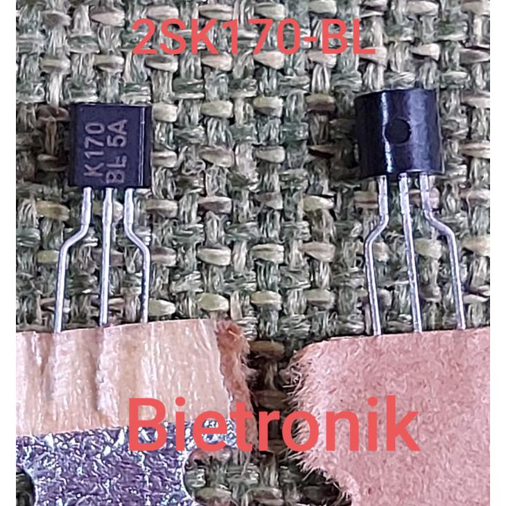 FET 2SK170 2SK170BL Type N TO-92 คุณภาพ TOSHIBA bietro91 ดั้งเดิม