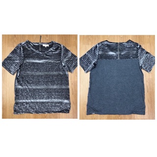 เสื้อยืดสาวอวบ เสื้อไซส์ใหญ่ เสื้อยืดคนอ้วน เสื้อสีเทา เสื้อยืดไซส์ใหญ่