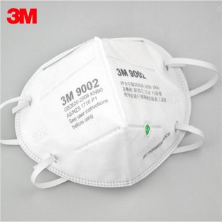 หน้ากาก 3M 9002 KN90 ป้องกัน PM 2.5