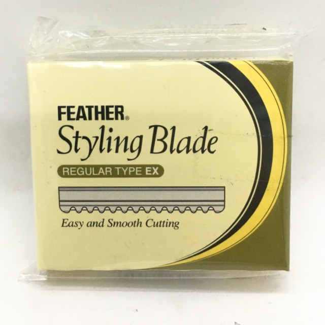 ใบมีดFeather Styling Blade 10blades