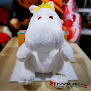 Moomin 9นิ้ว​ สีขาว​ ตาน้ำตาล