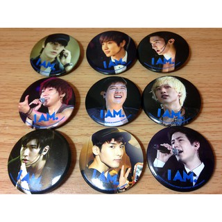 Super Junior SJ เข็ดกลัด I AM Movie (Button) ของแท้จากเกาหลี Official Goods KPOP