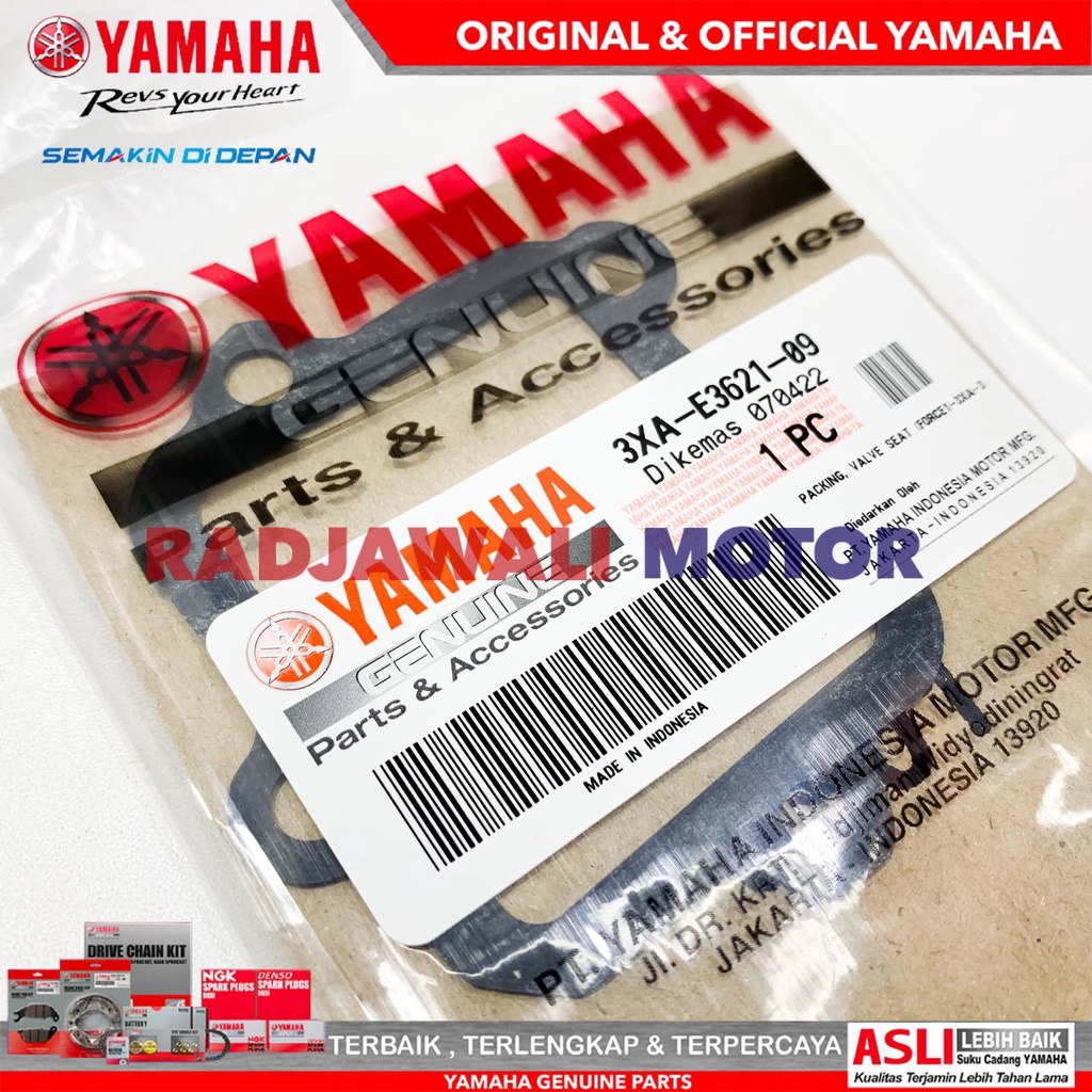 ต้นฉบับ YAMAHA F1ZR FIZ R MEMBRANE GASKET 3XA-E3621-09