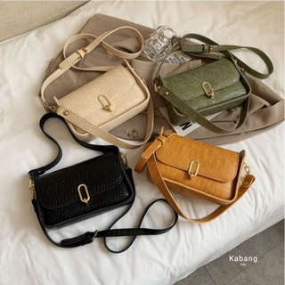🥝กระเป๋าสะพายหนัง Kate bag🍐 ปั้มลาย ทนต่อรอยขีดข่วน แถมฟรีสายสะพายให้2เส้น