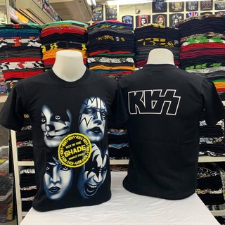 สไตล์ใหม่ เสื้อยืดลายวง KISS คอกลม