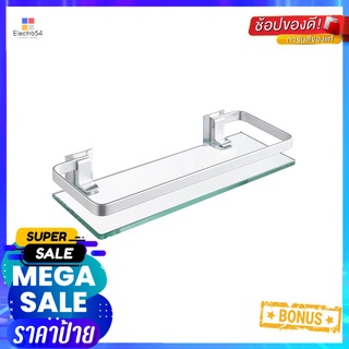 ชั้นกระจกติดผนัง 1 ชั้น MOYA A4126A1-TIER WALL-MOUNTED GLASS SHELF MOYA A4126A