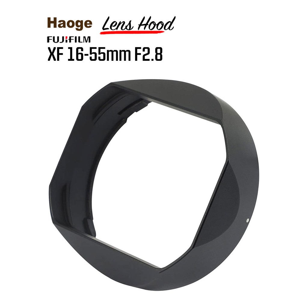 ฮูด Fuji 16-55mm F2.8 จาก Haoge Lens Hood LH-X165