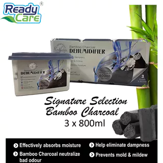 Readycare กล่องดูดความชื้น ขนาด 3*800 ml. ช่วยปรับอากาศ ลดกลิ่นอับ ลดความชื้น