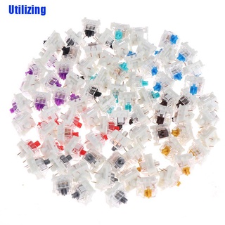 (Utilizing) คีย์บอร์ด Outemu Mx 3 Pin 10 ชิ้น/ล็อตสีดําสีน้ําตาล