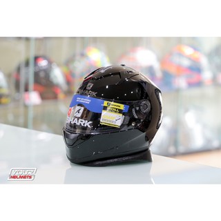 หมวกกันน็อค SHARK HELMETS RIDILL BLANK BLK