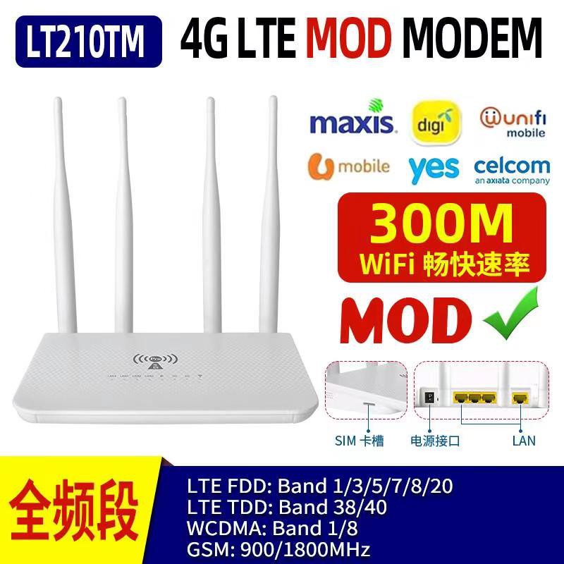 4G UNLIMITED HOTSPOT DATA MODEM HOME ROUTER same like B310 B315 B593 ...