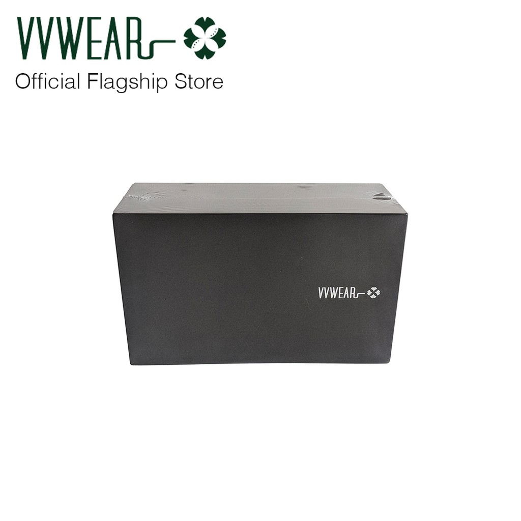 VVwear บล็อกโยคะขนาดมาตรฐาน ไม่ตัดมุม  (23-14-9)