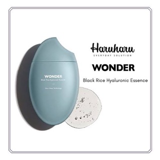 (แท้/พร้อมส่ง) Haru Haru Wonder Black Rice Hyaluronic Essence 50 ml. ไฮยาลูโรนิค ผิวชุ่มชื่น ต่อต้านริ้วรอย ออแกนิค