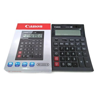 Canon Calculator AS-2222 เครื่องคิดเลข 12หลัก