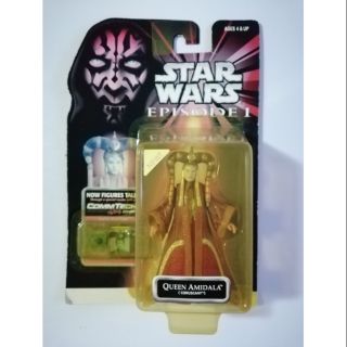 ของสะสมงานเก่า จากภาพยนต์ สตาร์วอร์ เอปพิโสด1,  Star Wars Episode1 "Queen Amidala-อมิดาลา"แพ็กเกจเก่าตามภาพ