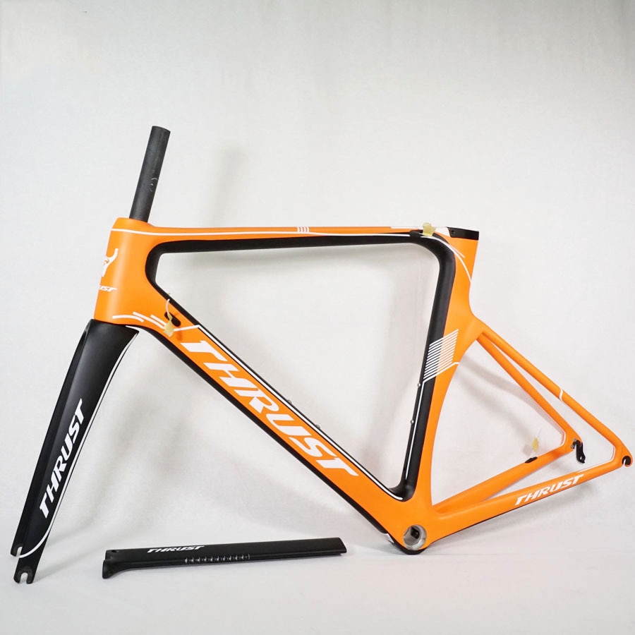 18 inch orange bike