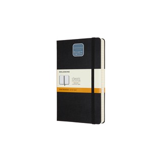 Moleskine สมุดบันทึก สมุดโน๊ต ปกแข็ง สีดำ ขนาดใหญ่ แบบหนา 13x21 cm MOLESKINE NOTEBOOK EXPANDED LARGE HARD COVER BLACK