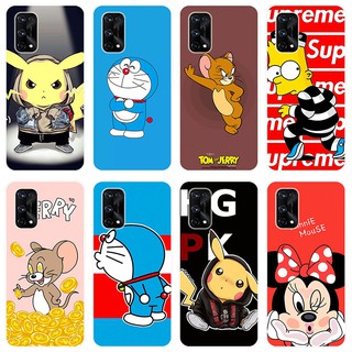 เคสสำหรับ Realme X7 Pro Case Silicone Back Cover Soft Casing Realme X7 Pro X7Pro cartoon TPU เคส